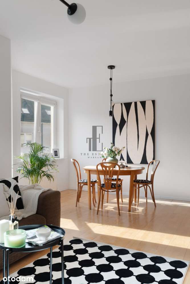Słoneczny apartament Przy Parku szczęśliwickim.