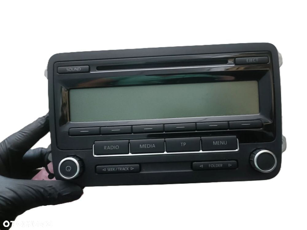 VOLKSWAGEN GOLF VI 6 08-16 r. RADIO RADIOODTWARZACZ 1K0035186 AA EU + - 1
