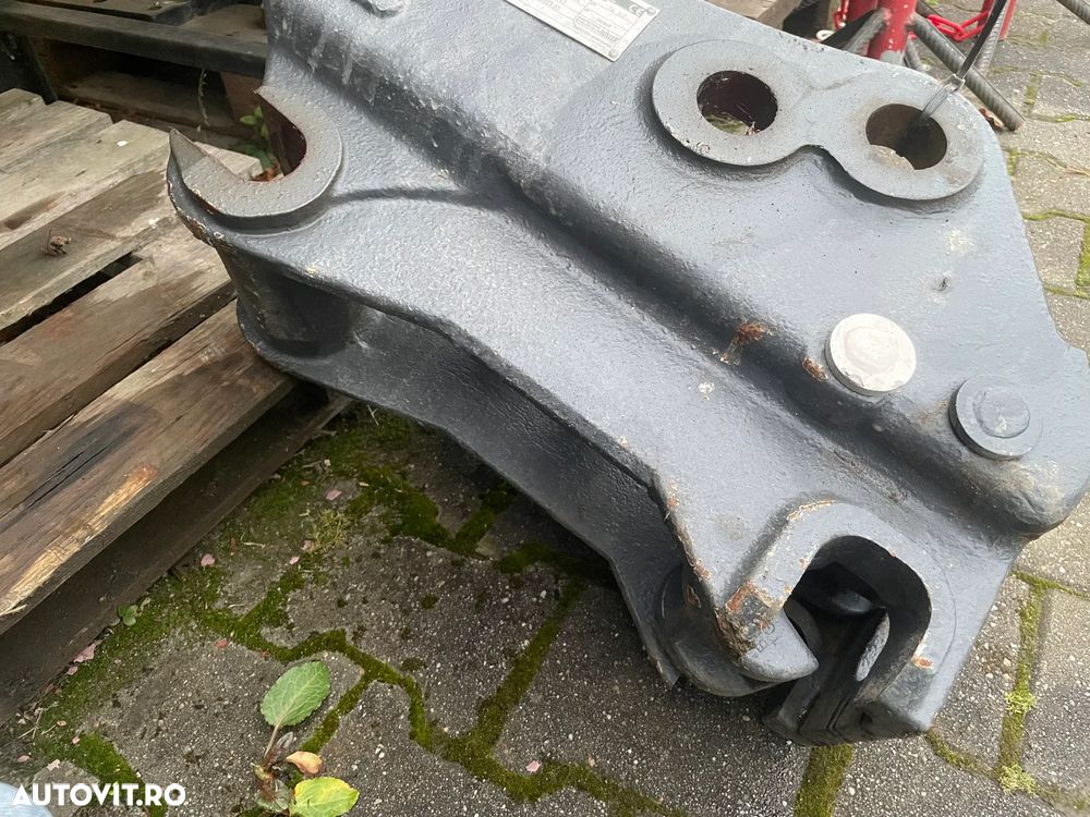 Cupla Rapida Miller pentru excavatoare, Bolt 45mm - 9