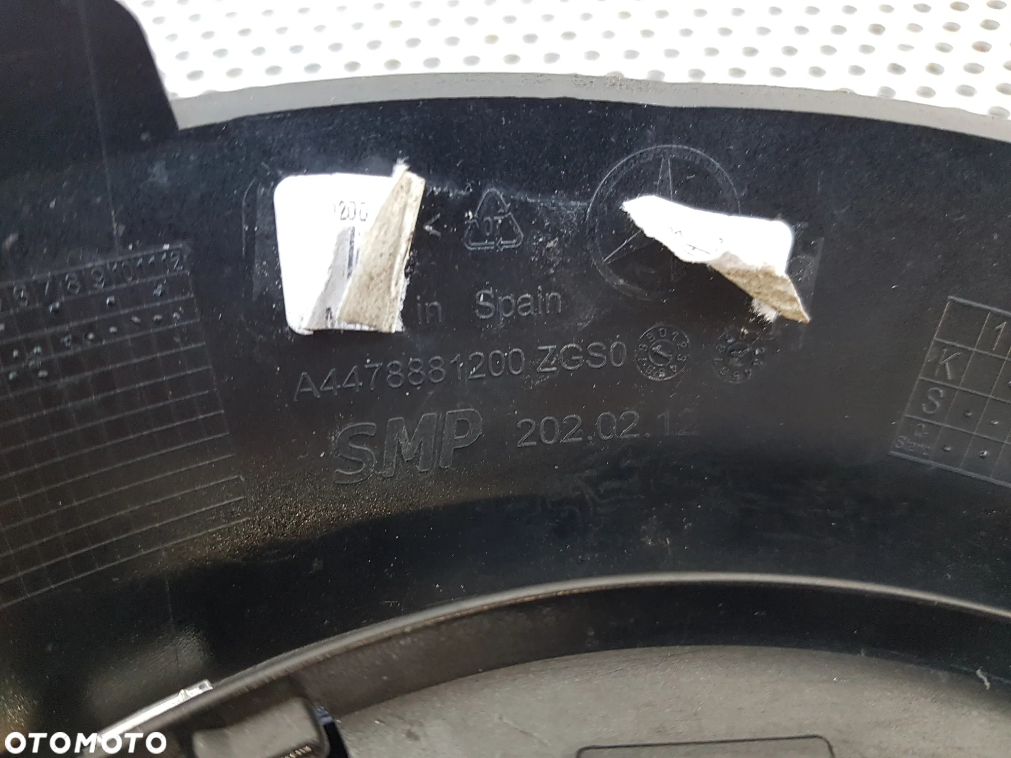 Mercedes W447 Vito Grill Atrapa Listwa Nakładka Znaczek Emblemat - 11