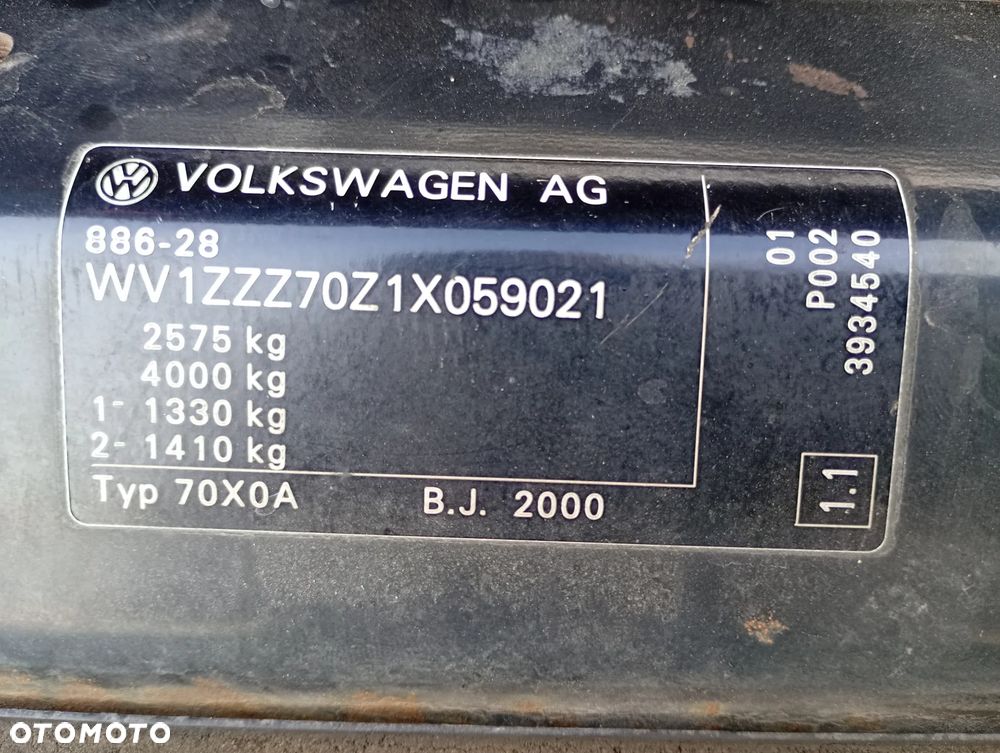 Volkswagen Transporter T4 1.9 TD 68 KM Blaszak Manual - 35
