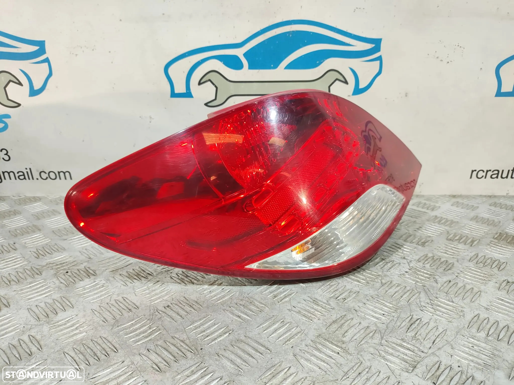 Conjunto Farolins Peugeot 207 Led 9686566080 9686565980 - 7