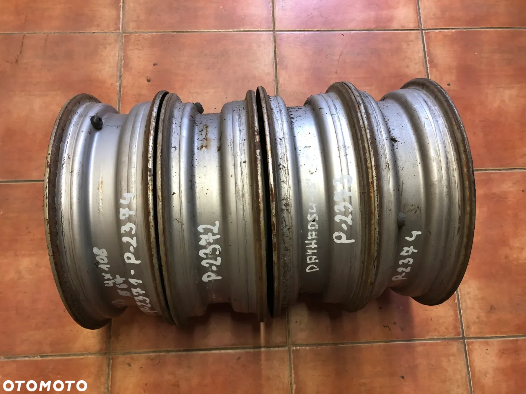 Felga Stalowa 13'' 4x108 67 MM ET40 Daihatsu Fiat Cinquecento 700- 4 Szt -Gwarancja Wysyłka Montaż - 5