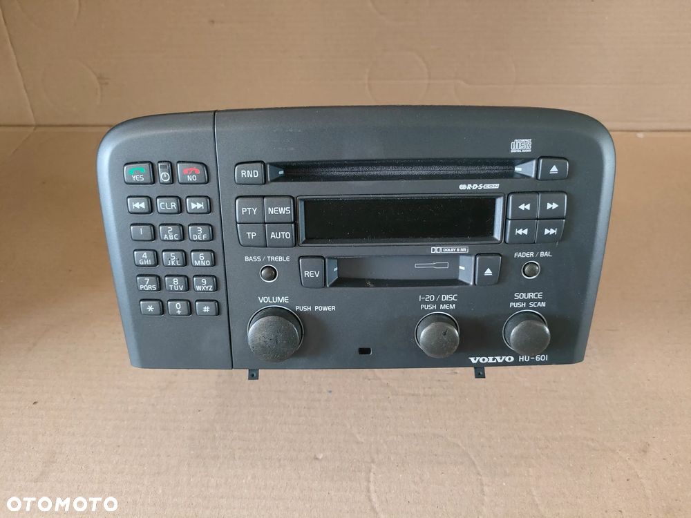 VOLVO S80 I 1998- RADIO RADIOODTWARZECZ ORYGINALNY - 2
