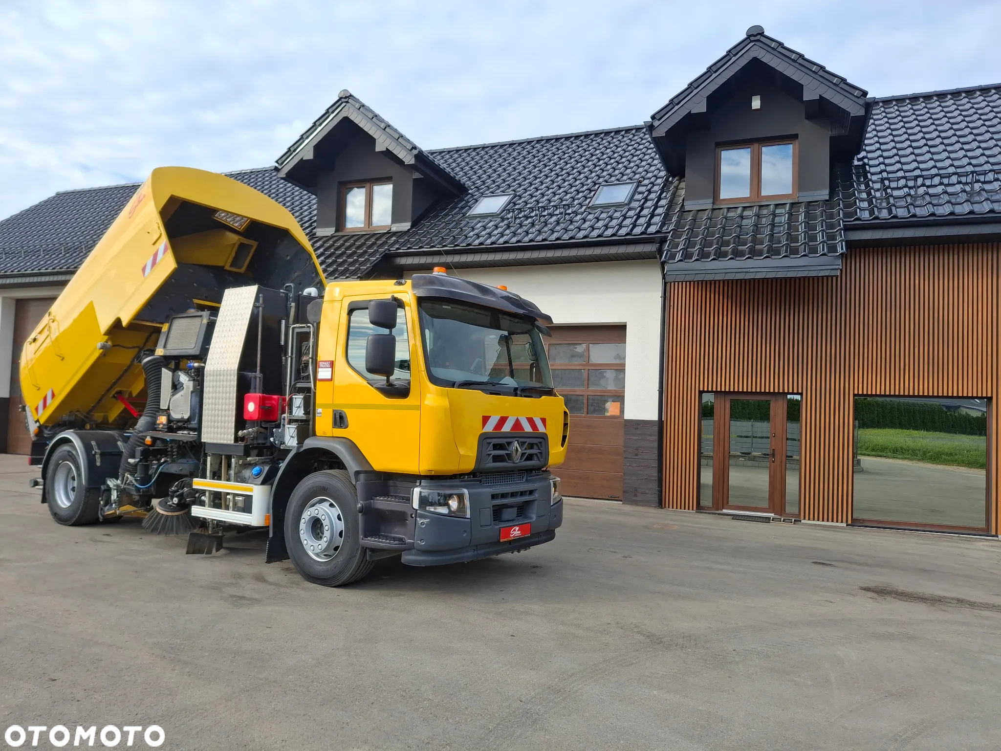 Renault C280 Zamiatarka SEMAT Zoeller FAUN Karcher 2 Silniki Rura Do Liści Listwy Ciśnieniowe Lanca 2 Zbiorniki Wody Szczotki L/R 2018r Euro 6 - 6