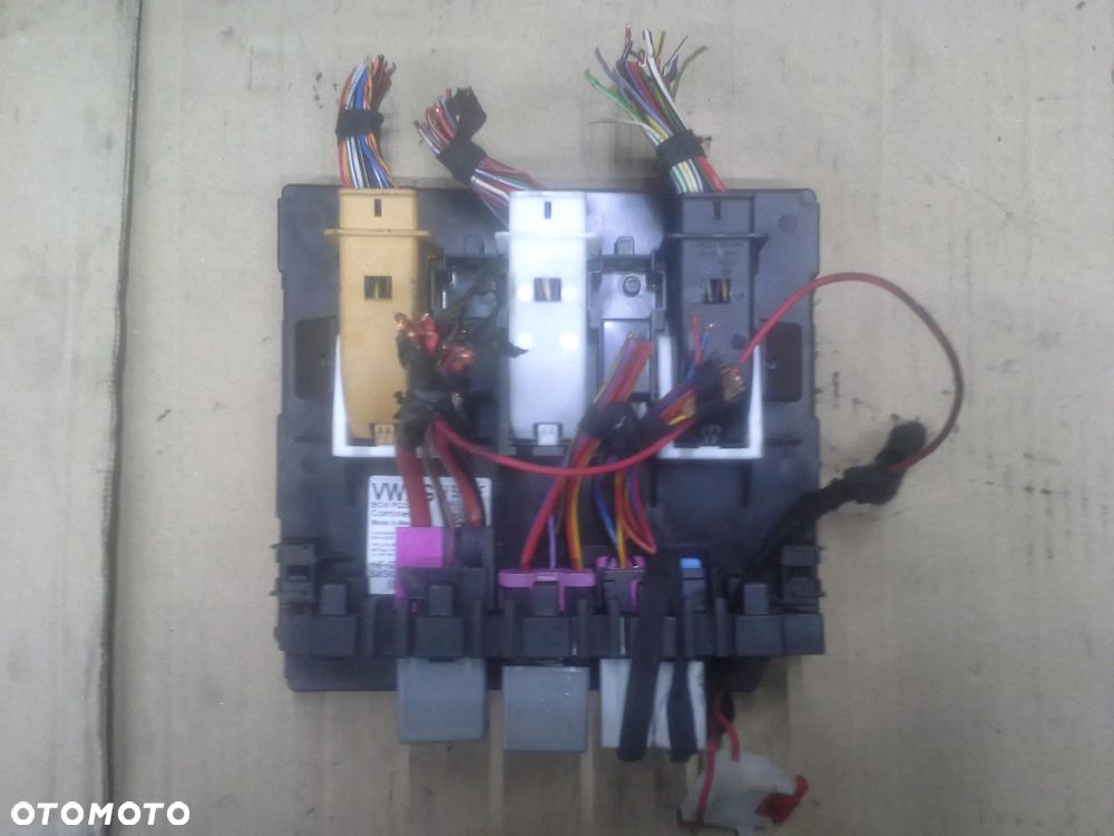 Volkswagen Jetta III 1K2 A5 1.6 TDi zestaw startowy komputer 03L906023B  5WP42899AA - 6