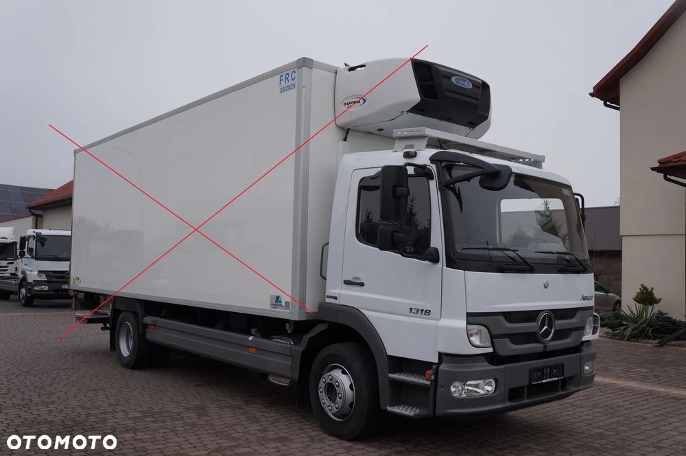 Mercedes-Benz ATEGO 1318 EURO 5 RAMA DO ZABUDOWY MANUAL 1322 - 2