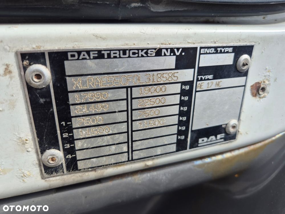 DAF LF 55 / AUTOCYSTERNA / BECZKA NA PALIWO / CYSTERNA / NIE RDZEWNA  / ADR / TDT / WYMIENIONY SILNIK / W PEŁNI SPRAWNY / SERWISOWANY / OD DOŁU I OD GÓRY WLEW / BEZWYPADKOWY / 2 KOMORY 8300 m3 - 31
