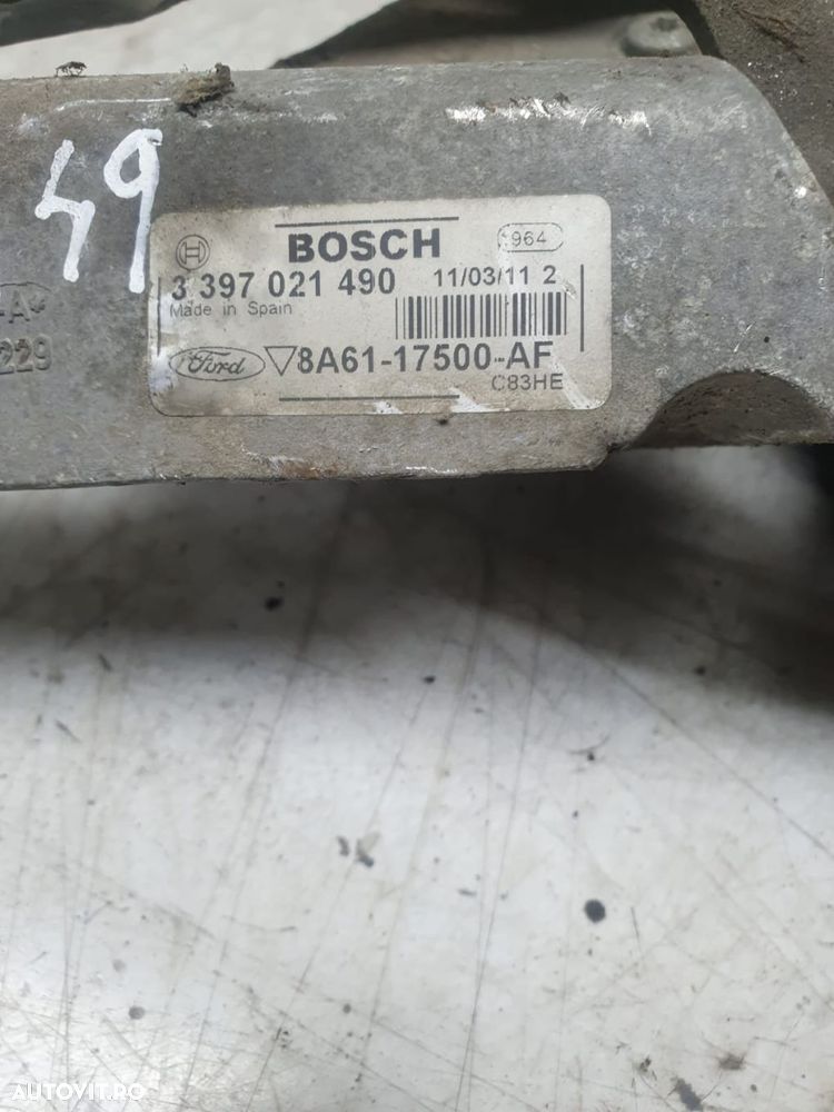 Ansamblu stergator cu motoras 3397021490 Ford Fiesta 6 [2008 - 2013] - 3