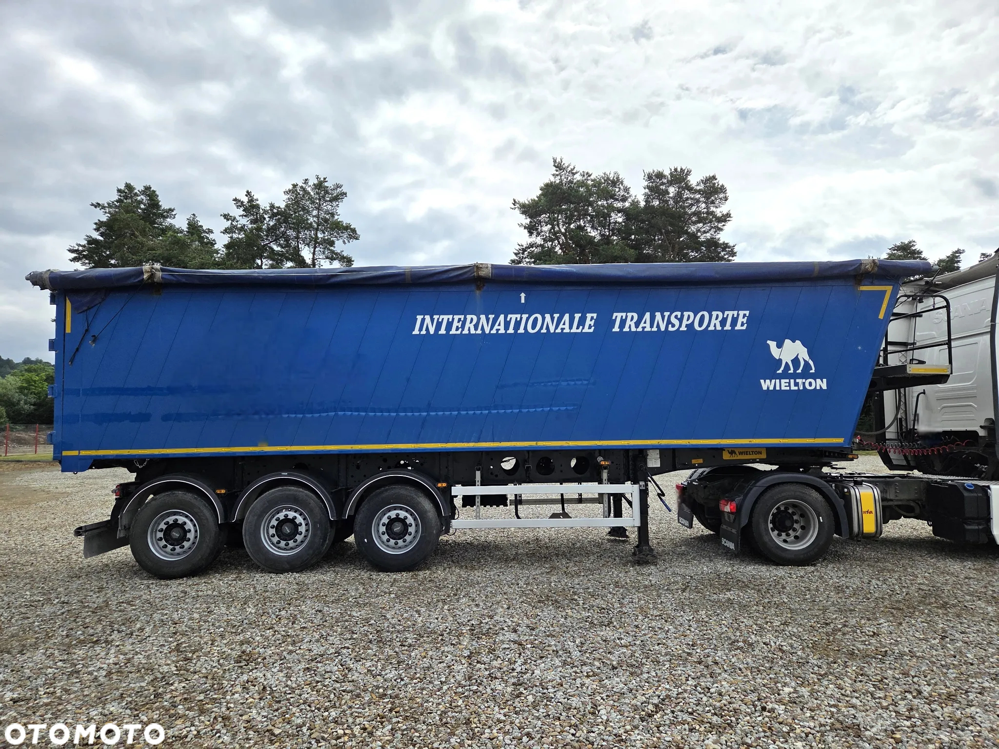 Wielton NW-3 / 50m3 / PODNOSZONA OŚ / 2X SZYBER / 6220kg - 10