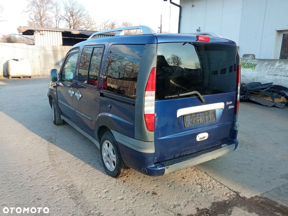 Na części FIAT DOBLO I Malibu kod lakieru: 480 silnik 1.6 16v 103KM 182B6000 skrzynia maska zderzak drzwi klapa szyba fotel kanapa lusterko lampa deska - 4
