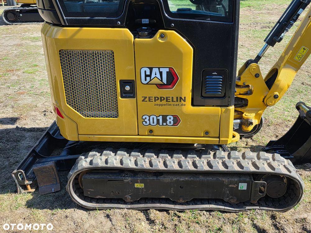 Caterpillar 301.8 (500 mth) jak nowa! 2023 ROK / 3 łyżki / rozsuwane podwozie - 15