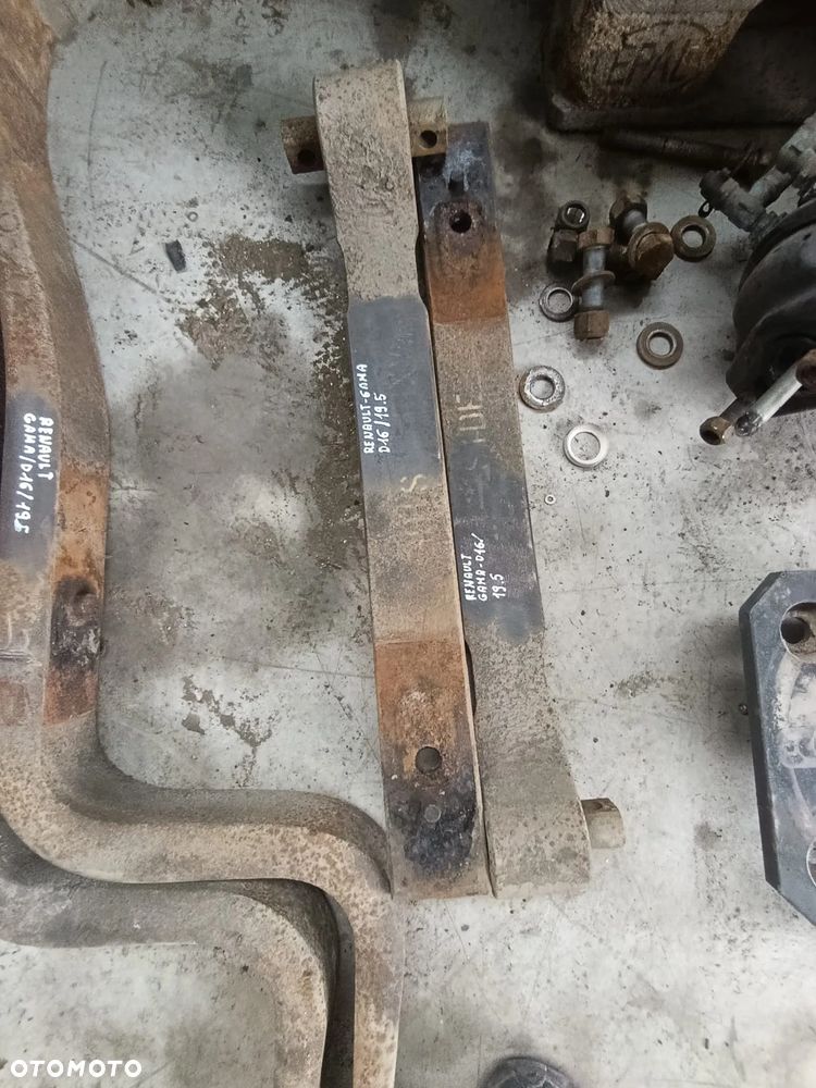 RESOR TYŁ PÓŁRESOR RENAULT MIDLUM GAMA D VOLVO FL Komplet Zawieszenie Poduszki Podstawa - 4