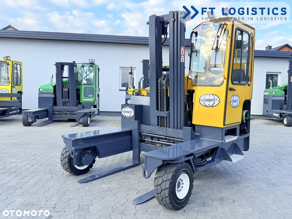 Combilift WÓZEK CZTEROKIERUNKOWY - WIELOKIERUNKOWY | COMBILIFT C5000XL | GAS | TRIPLEX 5550MM | POZYCJONER WIDEL | WOLNY SKOK | NOWE OPONY | PO SERWISIE | STAN IDEALNY | Szeroka oferta wózków czterokierunkowych i bocznych, dopasowanych do różnorodnych potrzeb i zastosowań - 4