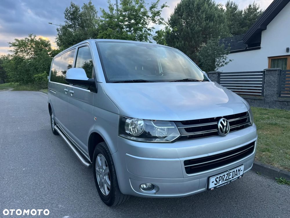 Volkswagen TRANSPORTER T5 L2H1 LIFT DŁUGI Klima Navi Dubel Kabina Brygadówka Pdc Rury Hak Serwis - 4