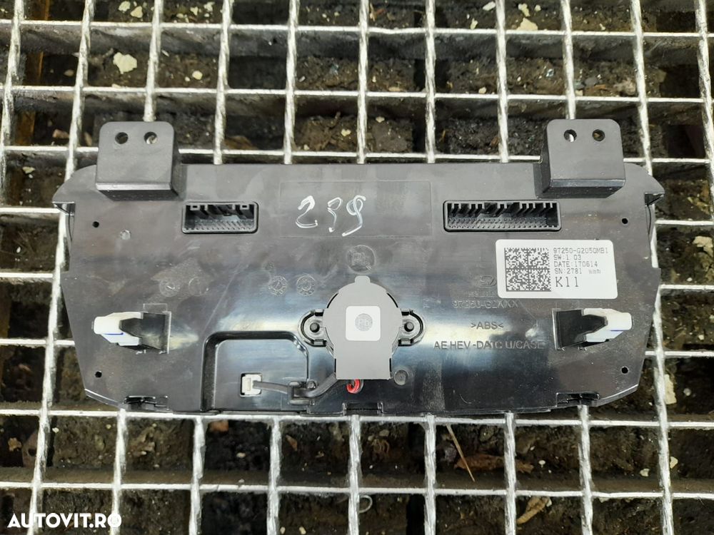 Panou clima ac 97250-g2050mbi Hyundai Ioniq AE [2016 - 2020] 1.6 GDI - 3