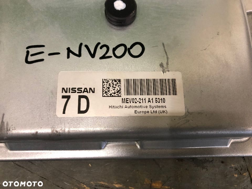 NISSAN E-NV200 NV200 ELEKTRYCZNY KOMPUTER STEROWNIK SILNIKA MEV02-211 A1 5310 - 2