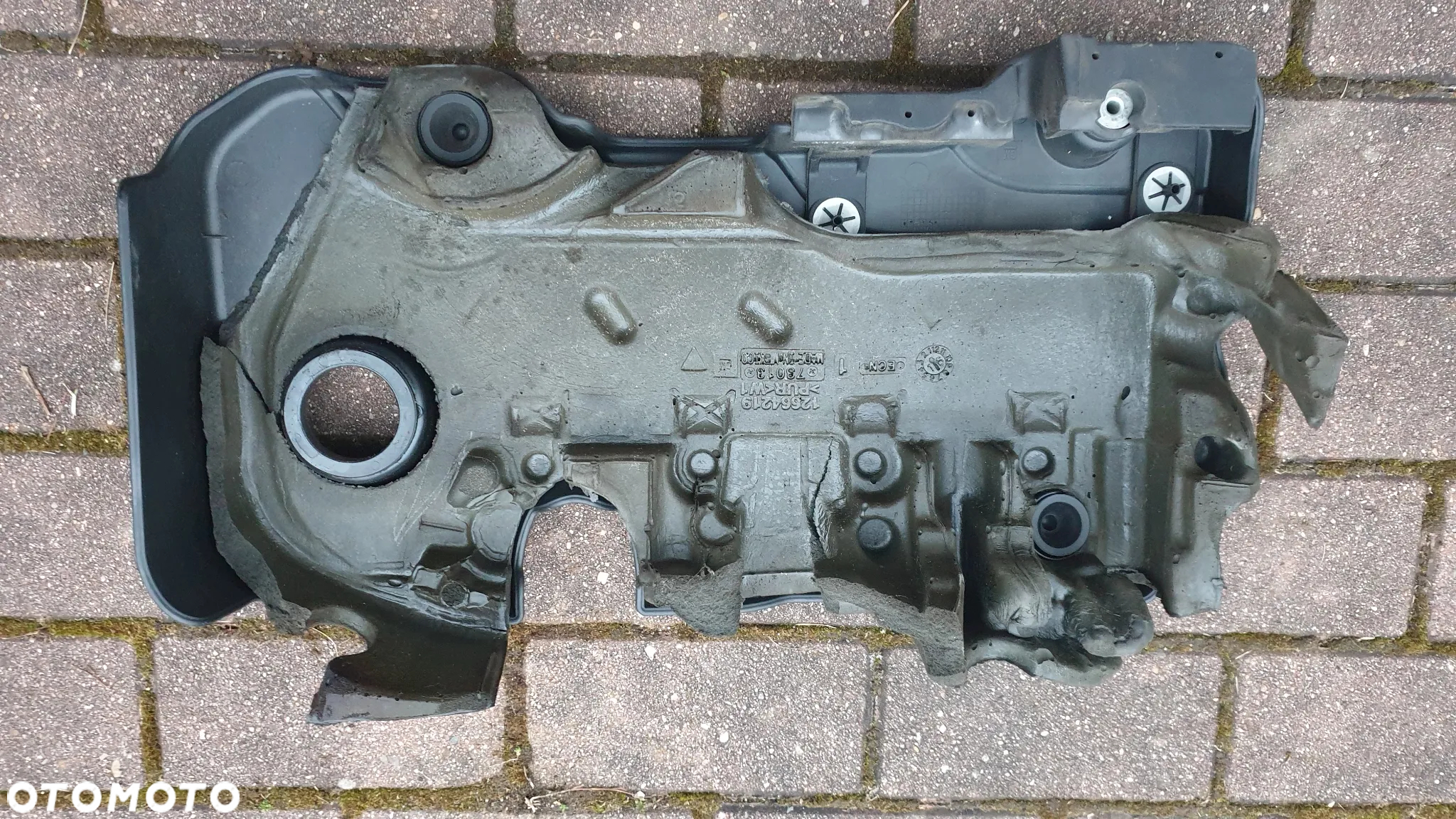 Opel Astra K 1.4 turbo benzyna pokrywa silnika osłona - 3