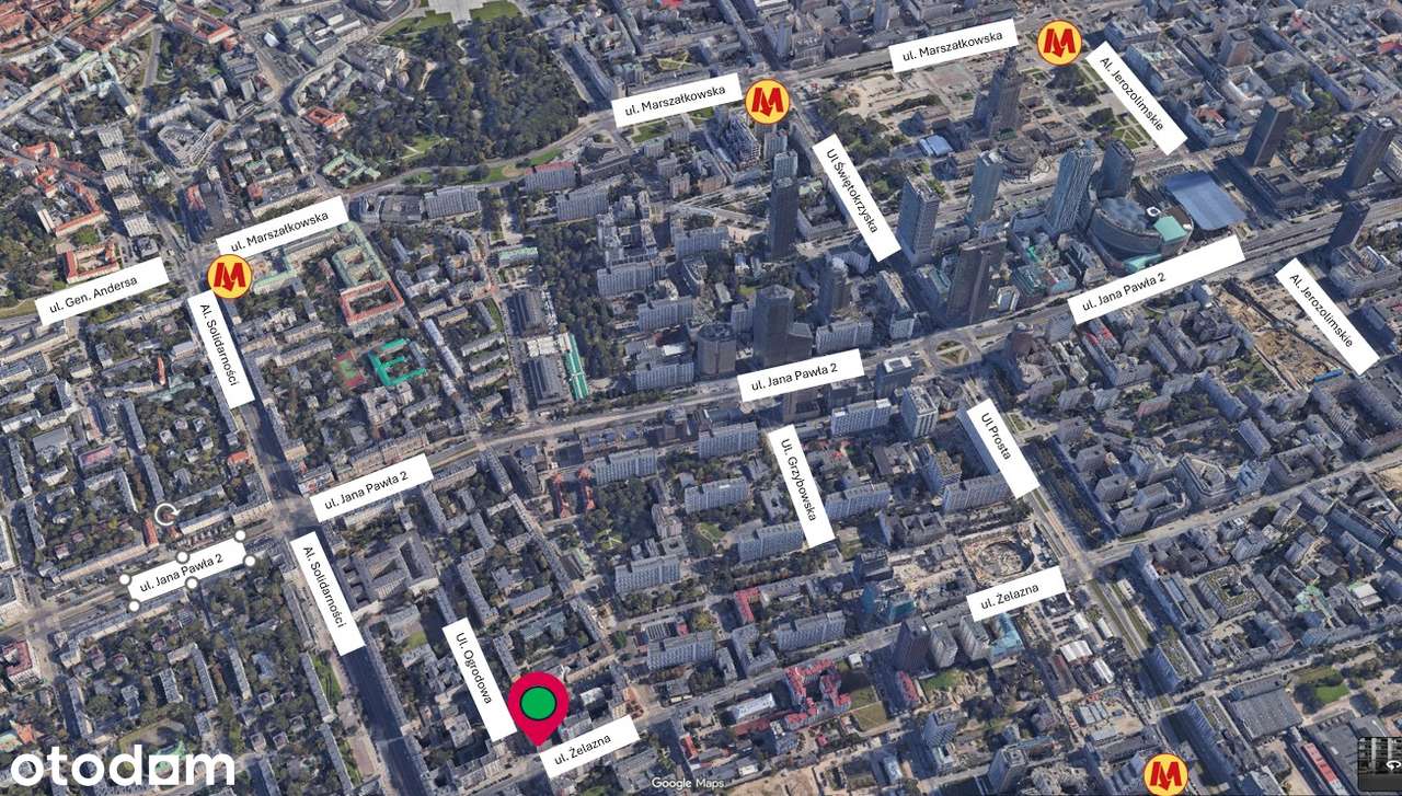 Luksusowy apartament | 40m2 | Wola | 2 pokoje + balkon | Ochrona ogród
