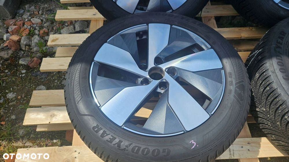 FELGI ALUMINIOWE VW PASSAT 17 7.5J ET41 3J0601025K OPONY ZIMA 215/55/17 - 3