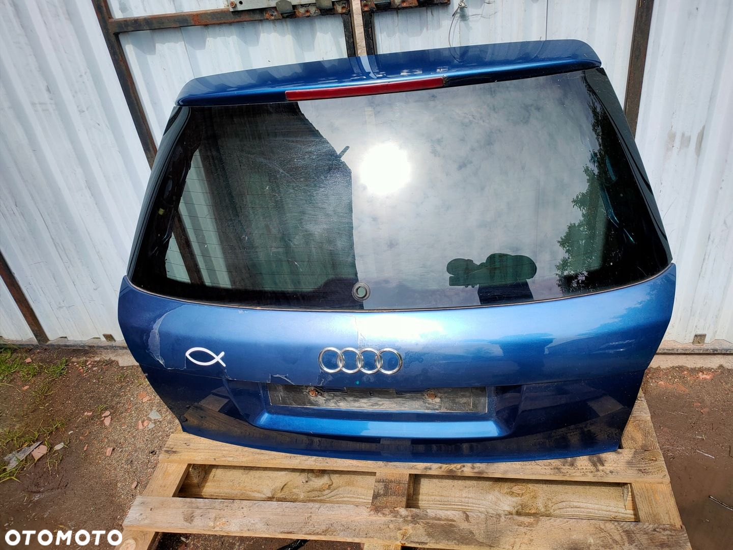 KLAPA BAGAŻNIKA TYŁ AUDI A4 B6 KOMBI LZ5C ŁADNA - 10