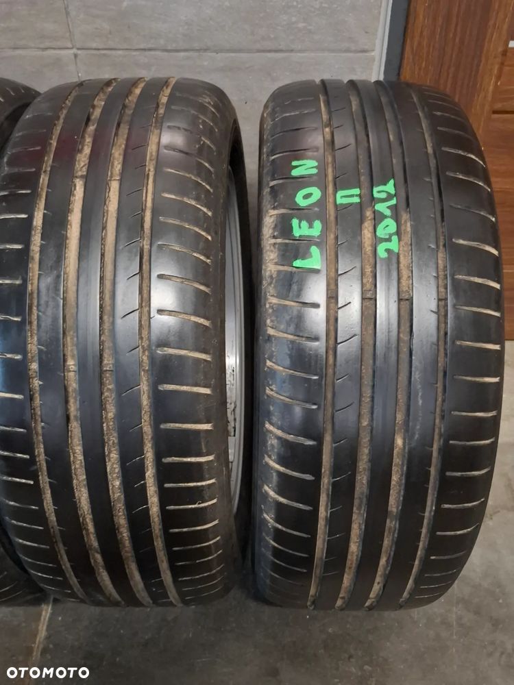 Koła alufelgi z oponami Dunlop Sport Bluresponse bieżnik 5mm 205/55 R16 6,5x16" 5x112 ET50 Seat Leon II ALtea nr 5P0601025J - 11