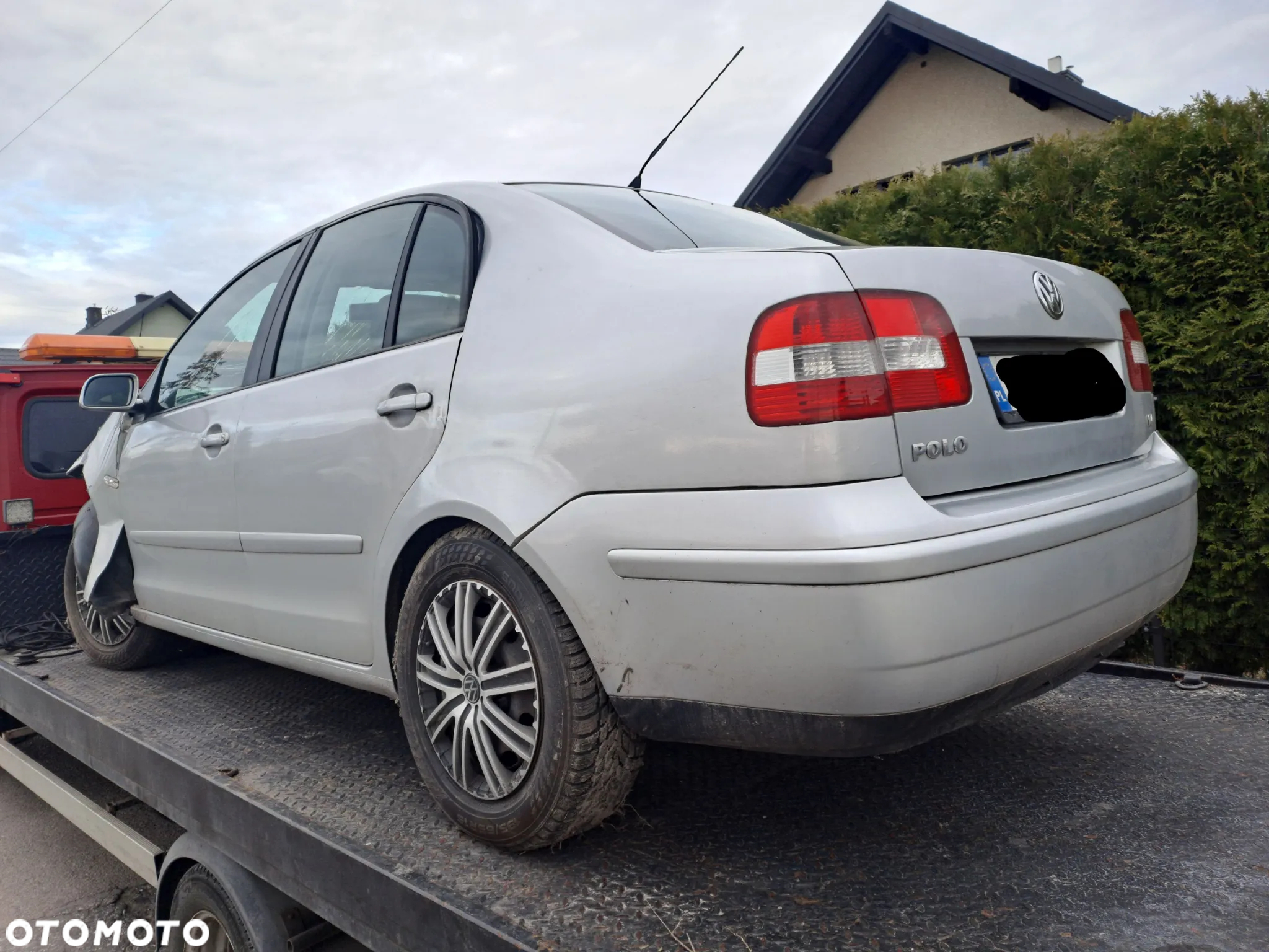 Volkswagen Polo 9n sedan 1.4 16V automat kod skrzyni GJG kod lakieru LA7W cały na części - 3