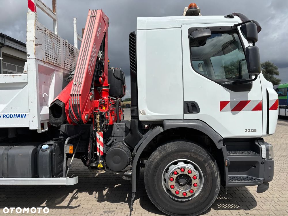 Renault PREMIUM LANDER 4x2 320 KM z HDS FASSI F130 z 5i6 funkcją z sterowaniem radiowym, wywrotka z hydroburtą na 2 siłowniki , resorowe zawieszenie , 3 osobowy, do wiertnicy , brukarstwo , budowa dróg itd - 5
