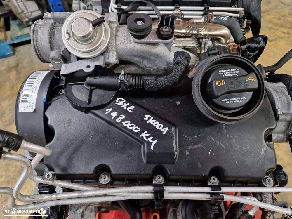 Motor usado BXE SKODA OCTAVIA 1.9 TDI 105CV SEAT LEON ALTEA SKODA GOLF 5 AUDI A3 TOURAN JETTA - 2