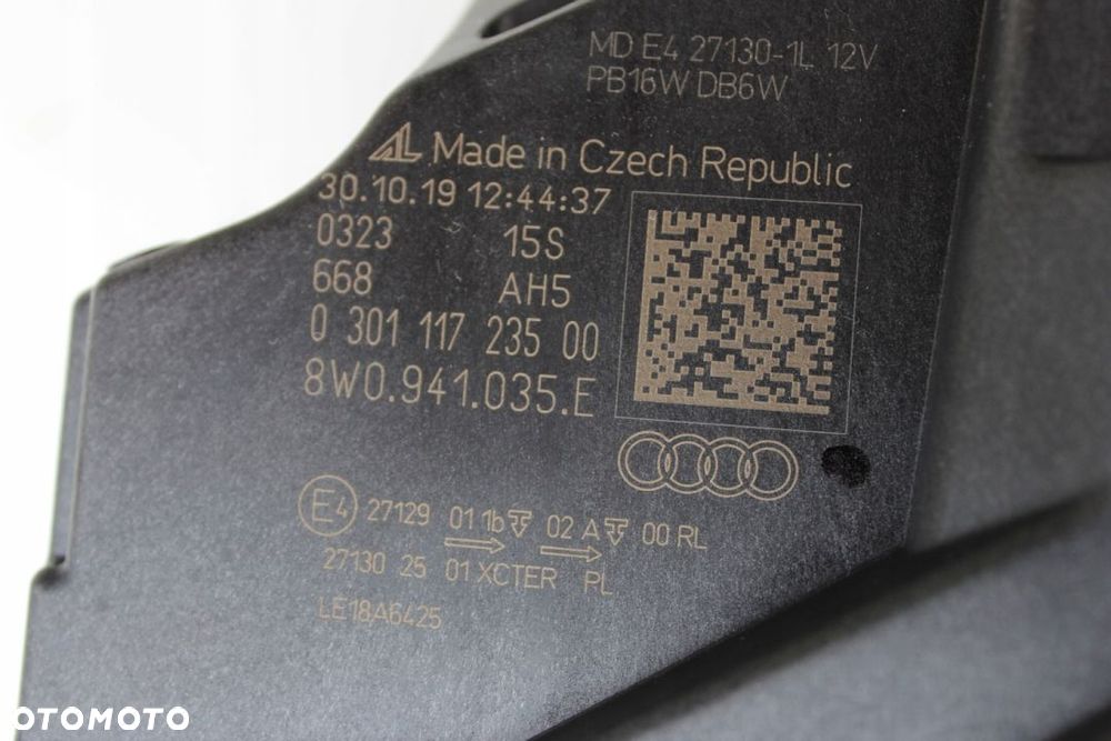 Audi A4 B9 Lift 2019- Full Led Martix Nowa Oryginał 8W0941035E 8W0941036E - 9