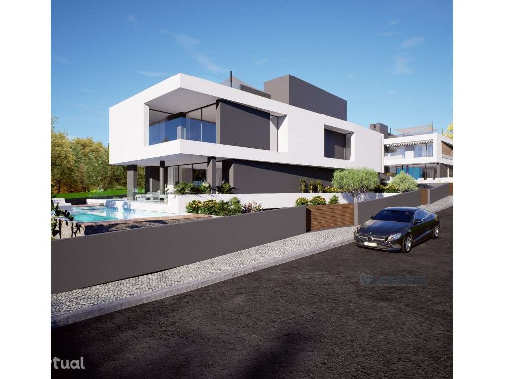 Moradia Moderna com Piscina e Rooftop com Vista Mar perto de Almancil - Grande imagem: 3/25