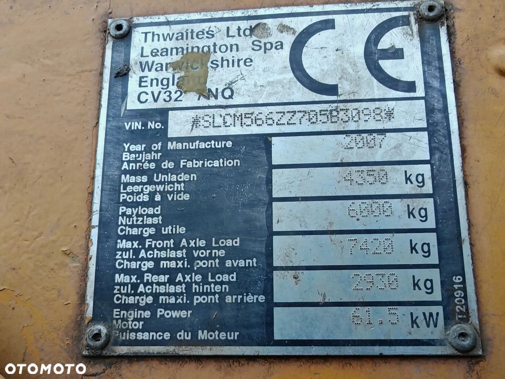 Thwaites 6001 - 2