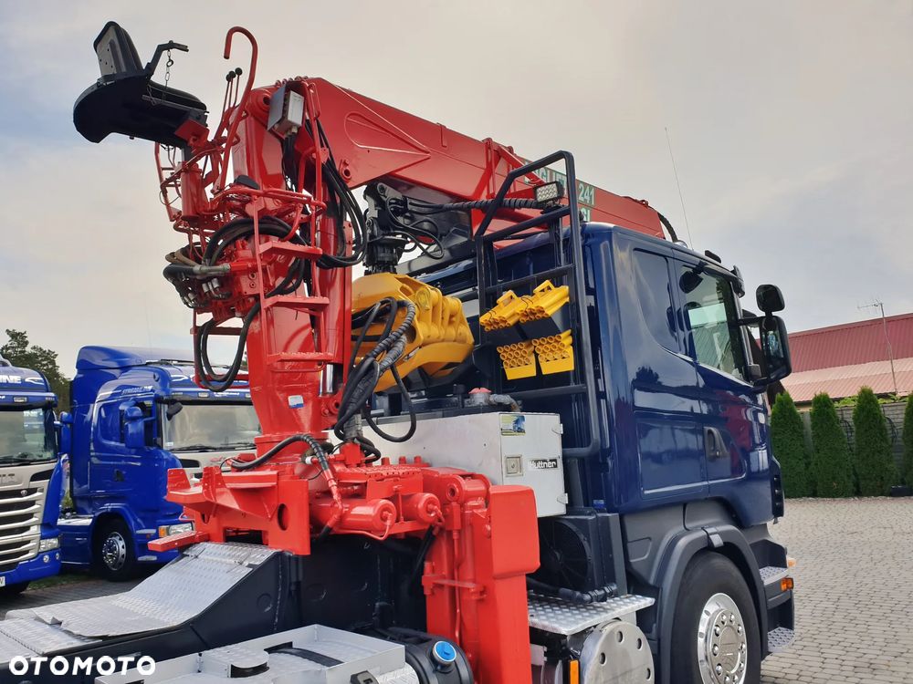 Scania R560 v8 6X4 DŻWIG LOGLIF 241 SL do lasu / drewna / dłużcy - 17