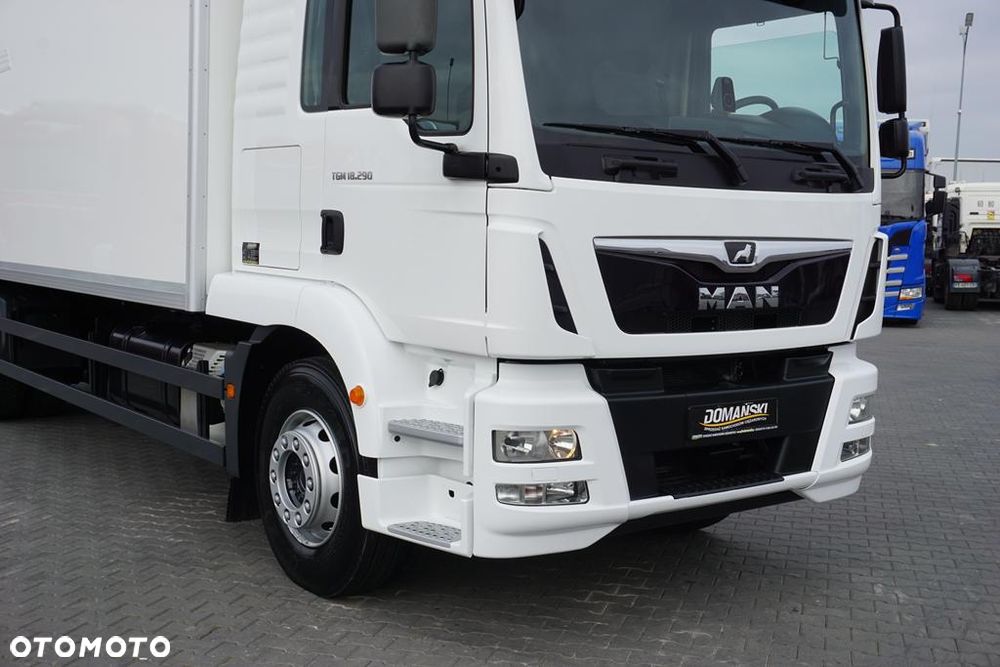 MAN TGM / 18.290 / EURO 6 / IZOTERMA + WINDA / 18 PALET / OTWIERANY BOK - 20