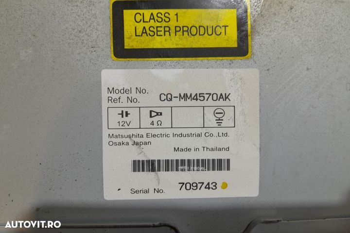 Radio cd CQ-MM4570AK / GR4B66DSX / CQ-MM45701A CQ-MM4570AK / GR4B66DS - 2