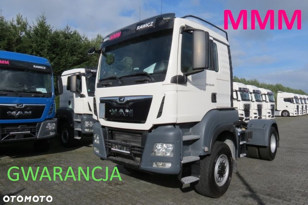 MAN TGS 18.510 4x4 REDUKTOR HYDRAULIKA RETARDER NAVI SPROWADZONY SERWIS MAN DE - 1