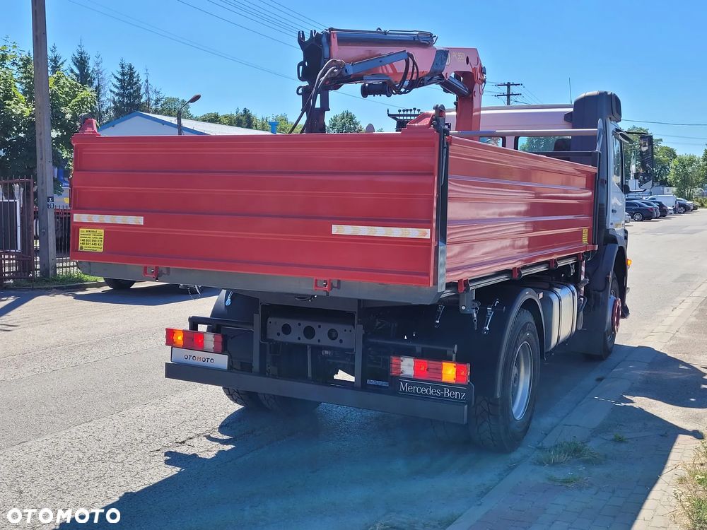 Mercedes-Benz AXOR 1824 HDS PALFINGER CZERPAK ROTATOR TYLKO 44tyś.km. NOWY KIPER i OPONY WYWROTKA - 15