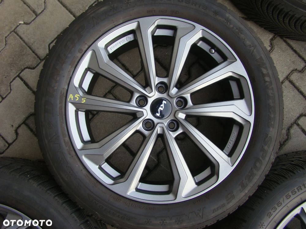 a55 5x114,3 Kia Sorento III UM II XM Sportage NQ5 EV5 OV EV6 CV Hyundai Santa Fe 7,5Jx19 235/55 Opony zima - 5