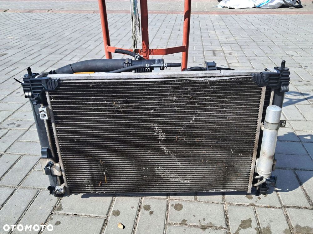 citroen c-crosser peugeot 4007 pas przedni chłodnice komplet wentylator - 4