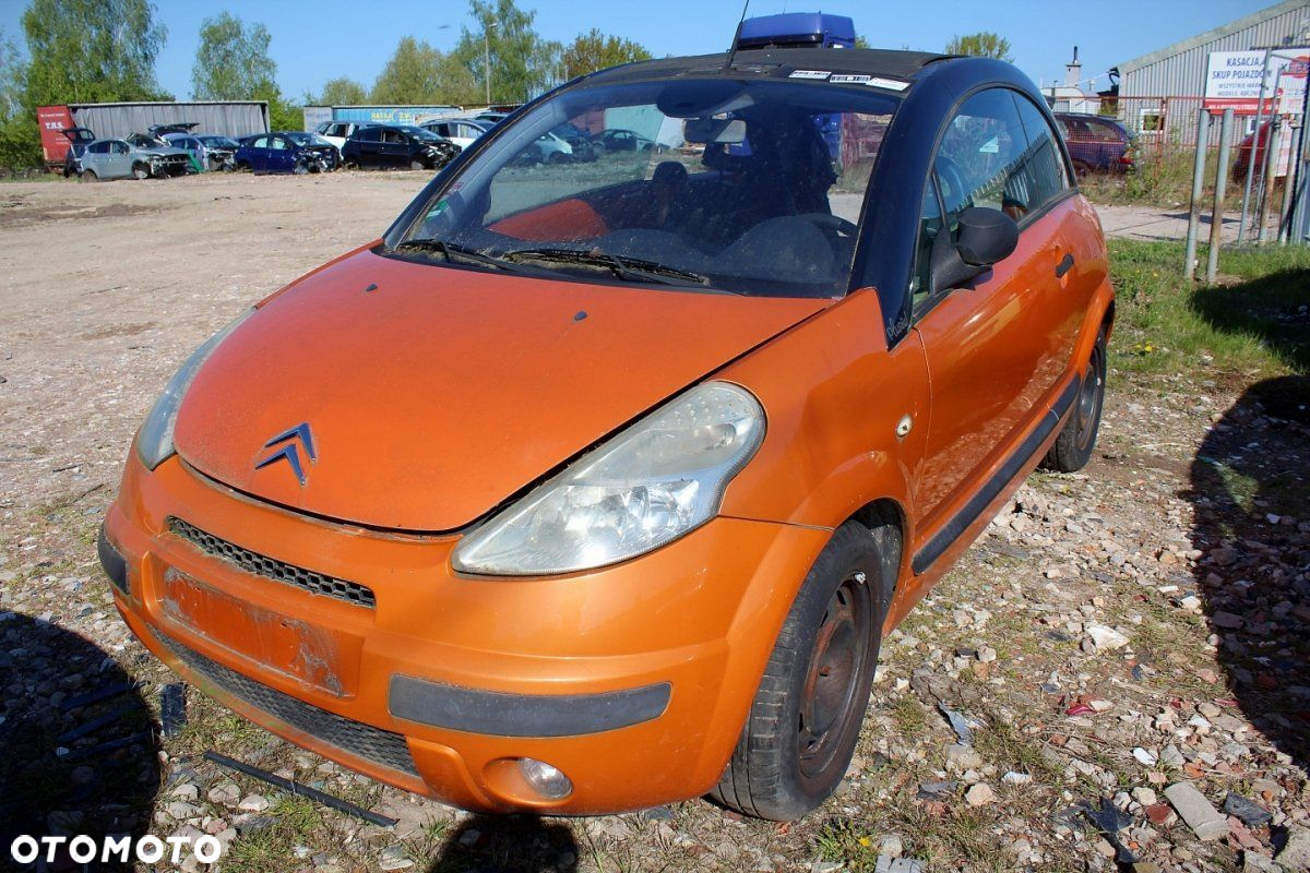 Citroen C3 Pluriel 2004 1.4HDI 8HZ (MASKA, ZDERZAK, LAMPA, BŁOTNIK, DRZWI, KLAPA, SZYBA, FOTEL) - 3