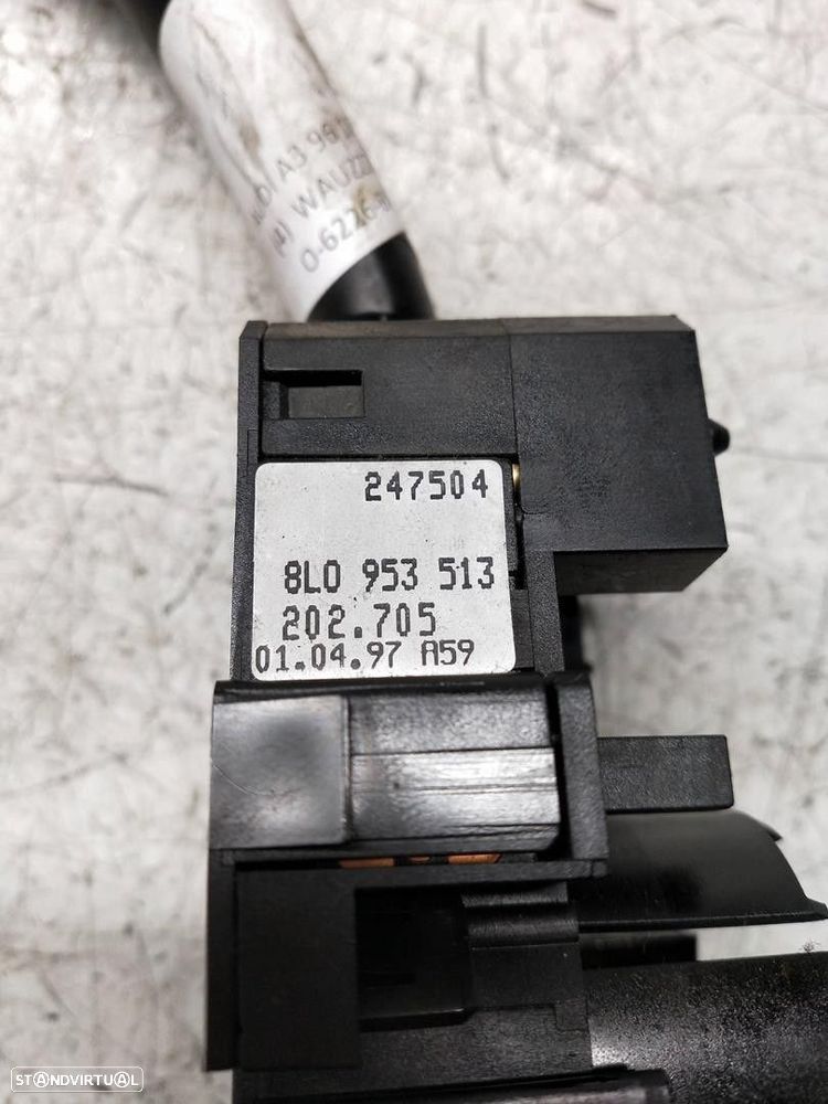 COMANDO LUZES AUDI A3 1996 -8L0953513 - 1