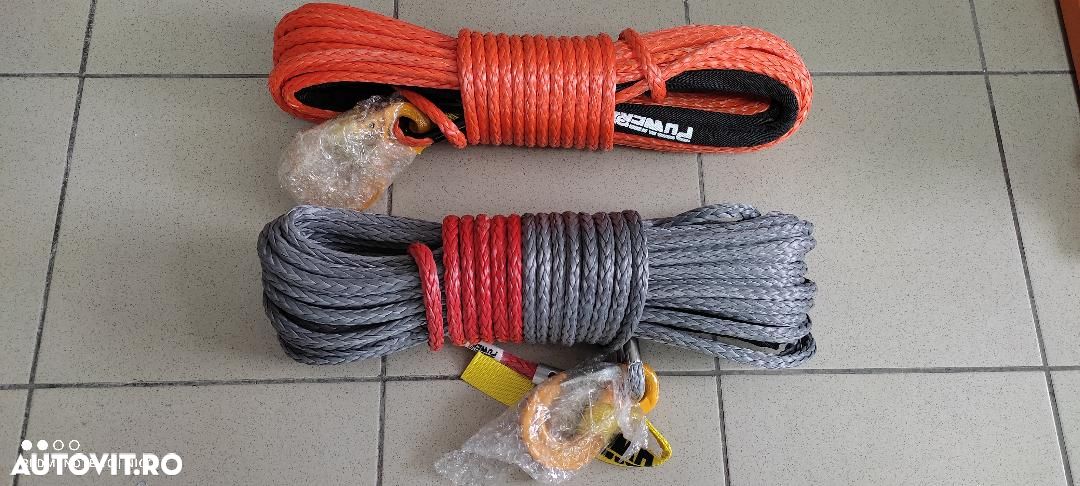 plasma, sufa, cablu sintetic pentru troliu 9 mm - 1