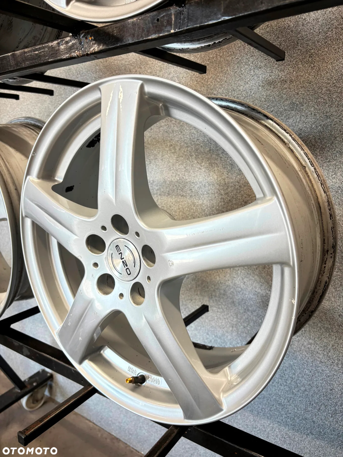 4 FELGI ALU. TOYOTA PRIUS,SUBARU FORESTER, VW GOLF 4  17'' 7J ET38 ENZO GERMANY - 13
