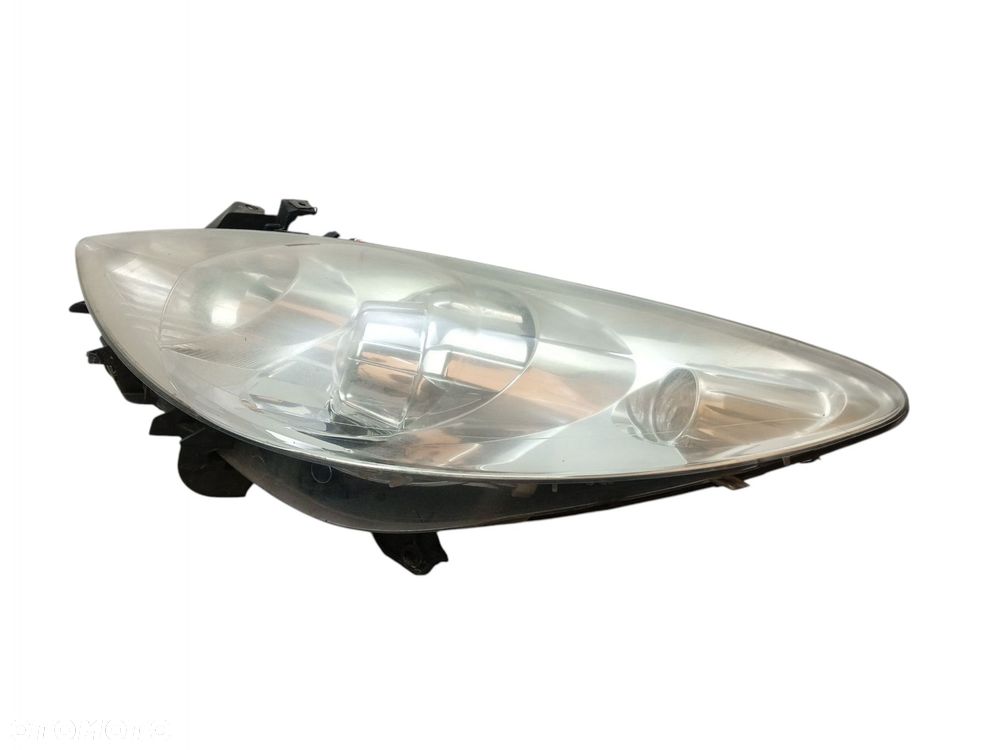LAMPA REFLEKTOR LEWY PRZÓD SOCZEWKA PEUGEOT 307 LIFT (05-08) 9655764380 EU - 3
