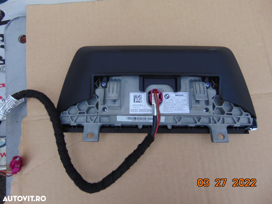 Display Navigatie BMW x1 F48 X2 F39 monitor media - 2
