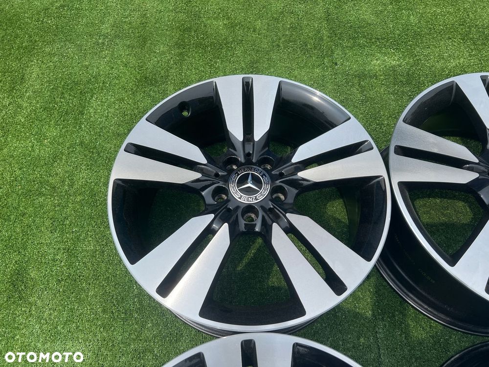 KOMPLET FELG FELGI ALU MERCEDES A246 A B KLASA VITO V 18 ET52 ORYGINALNE - 6