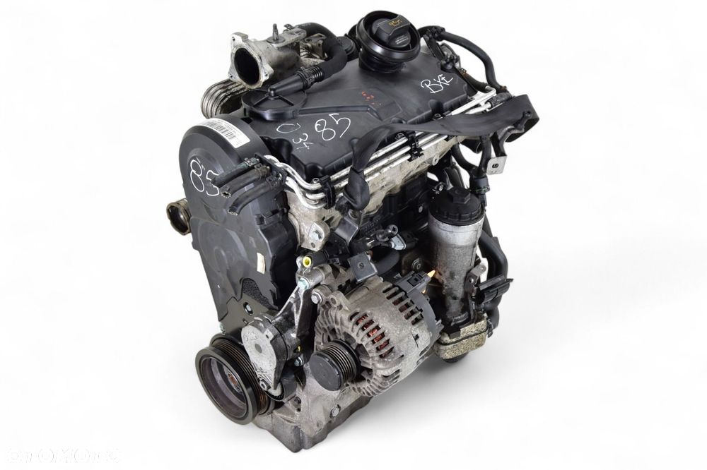 Silnik PASSAT B6 GOLF V TOURAN OCTAVIA II TOLEDO 1.9TDI 105KM BXE KOMPRESJA - 1