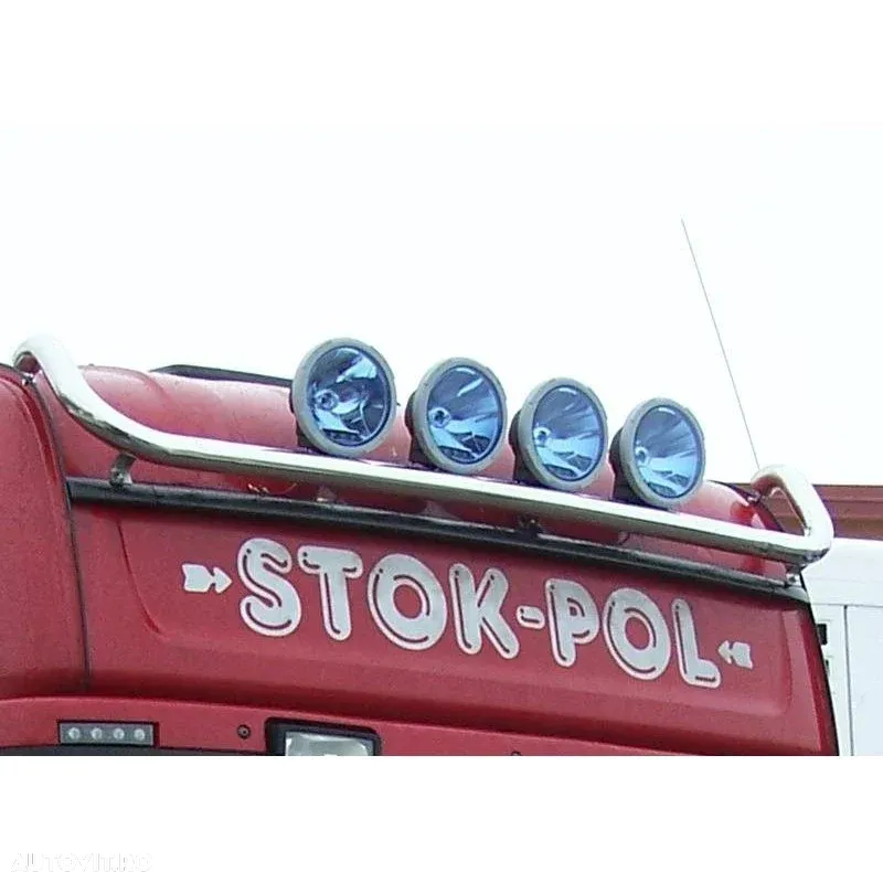 Bara proiectoare, Scania R, Topline, Highline, 7 x LED-uri, instalatie proiectoare si suporti - 11