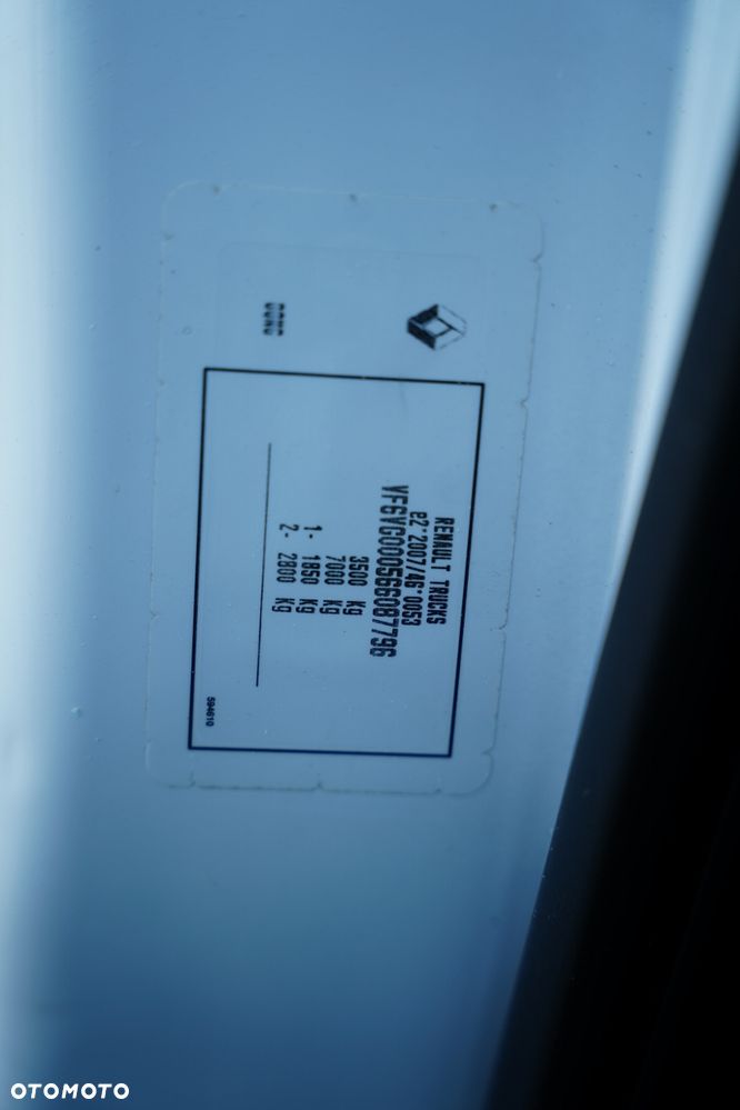 Renault MASTER / KONTENER - 4,3 M / WINDA DHOLLANDIA - 750 KG /  SPROWADZONY / EURO 6 - 36