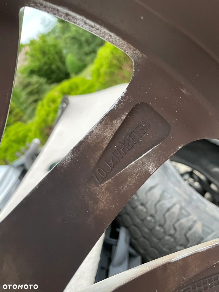 VW SHARAN II TIGUAN FELGI ALUMINIOWE ET39 KOŁA opony 5x112 225/40/17 nowe - 3